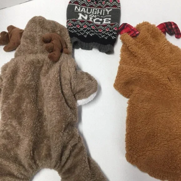 Dog Sweaters Shirts Small and Xsmall Lot of 12 Dog Sweaters Holiday Dog Sweaters - Picture 3 of 9